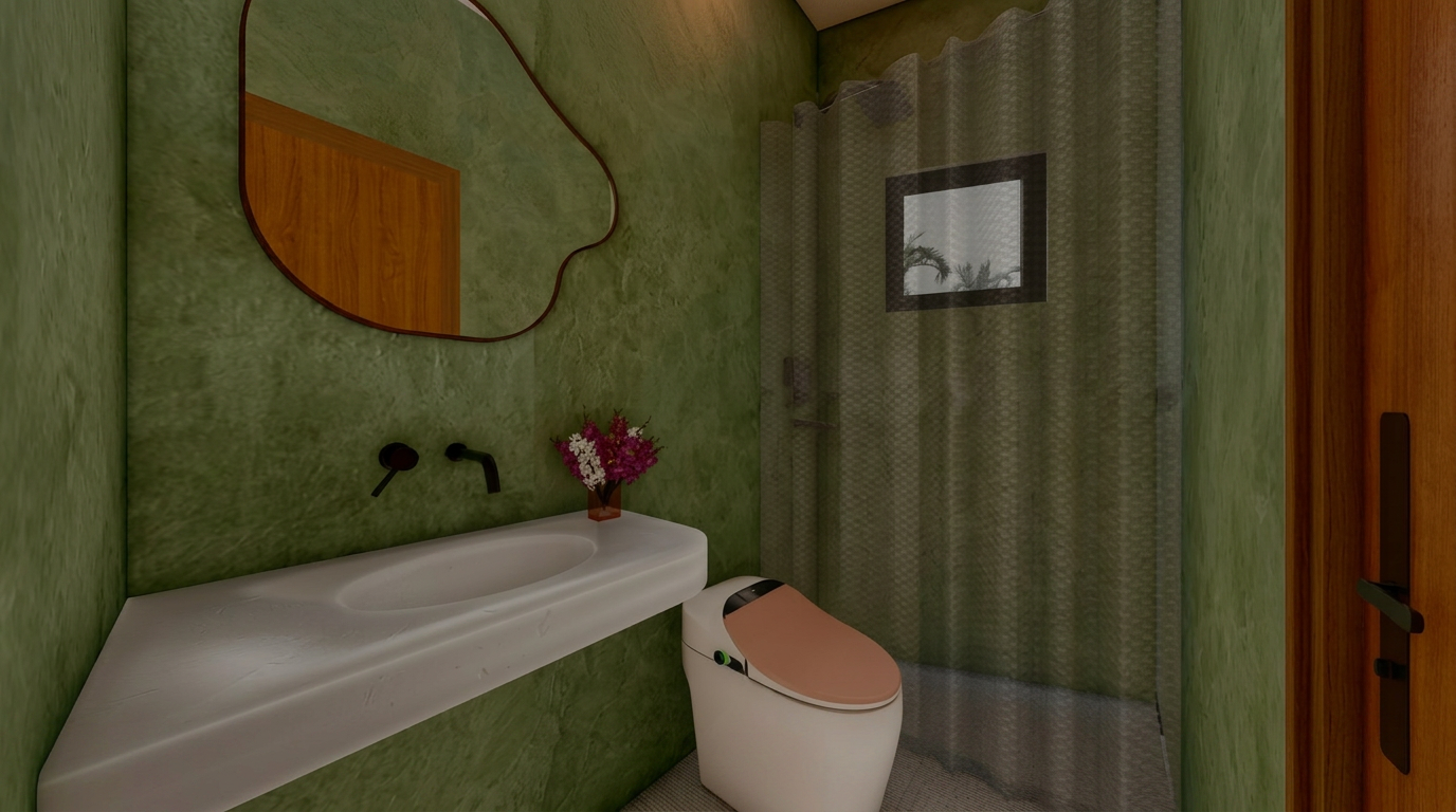 1 BHK cottage 3D render 5